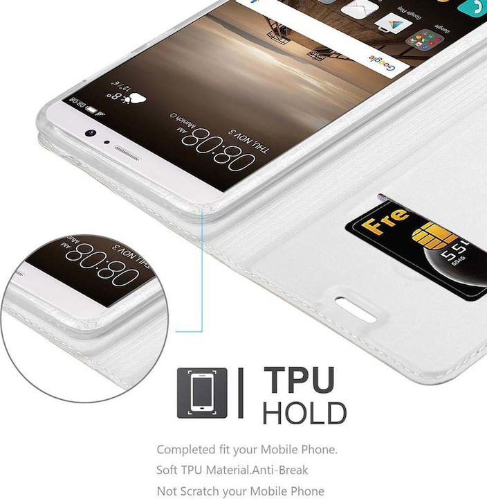 Actual product image Cadorabo Book Classy Style Cover (Mate 9)