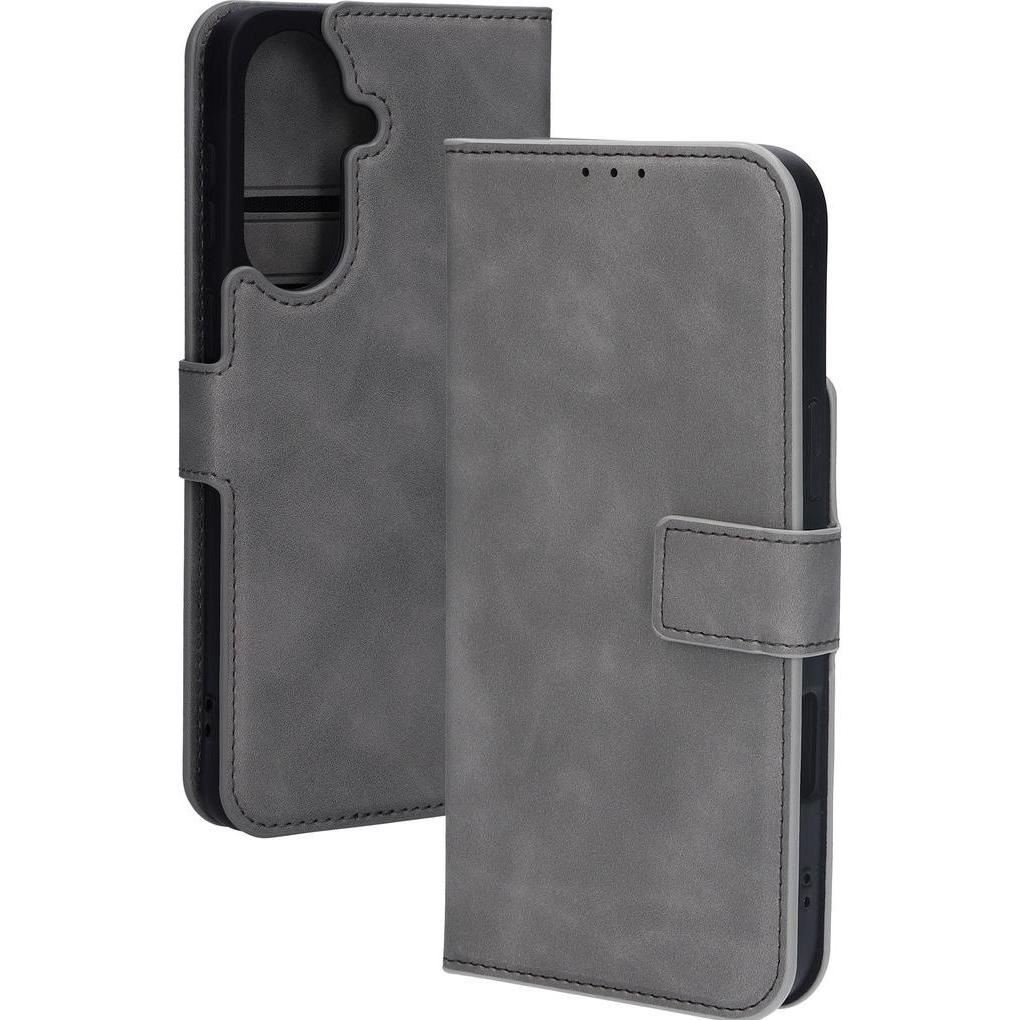 Mobiparts Classic Wallet Case Samsung Galaxy A57 Granite Grey (Samsung Galaxy R), Cover smartphone, Grigio