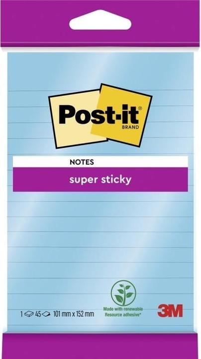 Produktbild Post-it Super Sticky (152 x 102 mm)