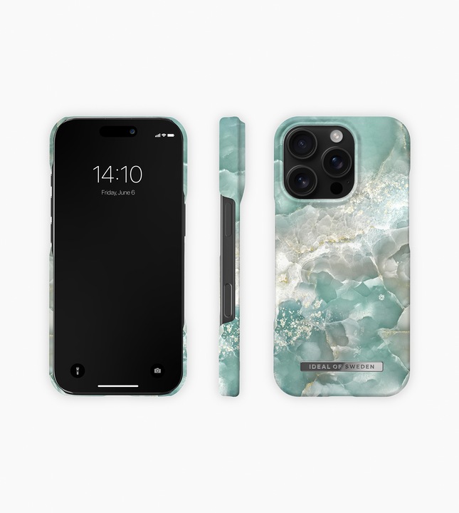 Produktbild iDeal Of Sweden Magsafe Designer Hard-Cover Azura Marble (Apple iPhone 16 Pro)