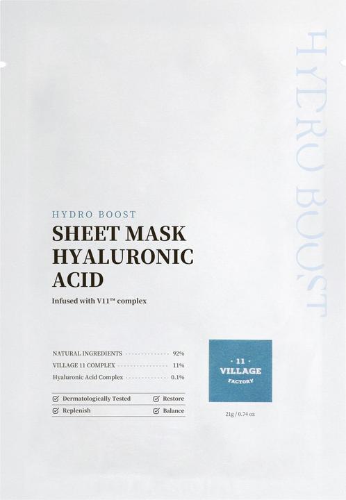 Produktbild Village 11 Factory Hydro boost sheet mask hyaluronic acid