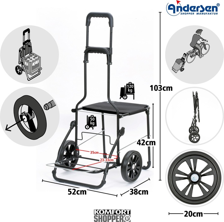 Actual product image Andersen Komfort Shopper Signe