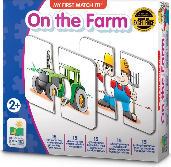 Image du produit Amo Toys 115282 Puzzle Block-Puzzle (e) Ferme (30 pièces)