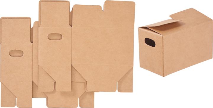 Actual product image Hobby Fun Miniature moving box, approx. 79 x 42 x 48 mm, 3 pieces
