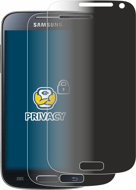 Produktbild BROTECT Sichtschutzfolie Anti-Spy Privacy Folie Blaulicht-Schutz (2 Stk., Samsung Galaxy S4 mini)