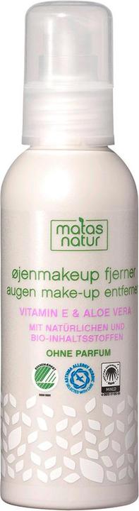 Image du produit Matas Démaquillant naturel pour les yeux à l'aloe vera bio et à la vitamine E (Démaquillant, 125 ml)