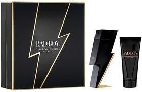 Actual product image Carolina Herrera Bad Boy 100ml Eau de Toilette and All Over Wash (Eau de toilette, 100 ml)