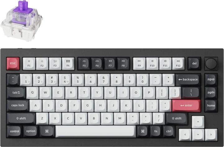Keychron Q1 HE (interruttore magnetico) (US, Cablato, Senza fili)