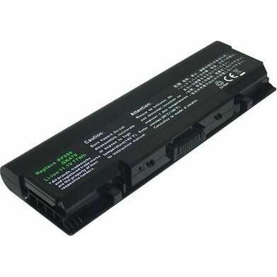 CoreParts Laptop Battery for Dell (9 Zellen, 6600 mAh), Notebook Akku, Schwarz