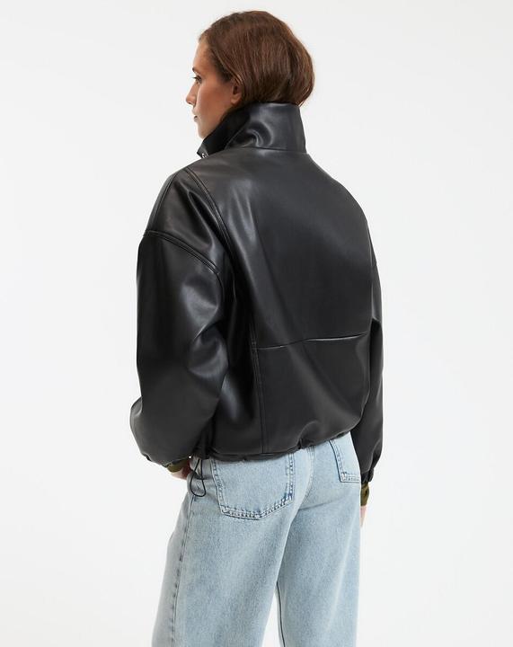 Produktbild La Redoute Collections Kurze Jacke aus Kunstleder (XXL)