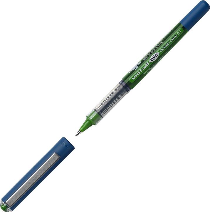 Productafbeelding Uni-ball UB EYE Ocean Care gelpen 0,4 mm, schrijfkleur: groen (Groen, 1 x)