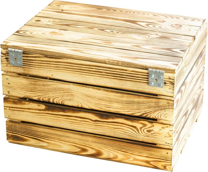 Produktbild Holz Zollhaus Korbhöhle Vintage (Katze)