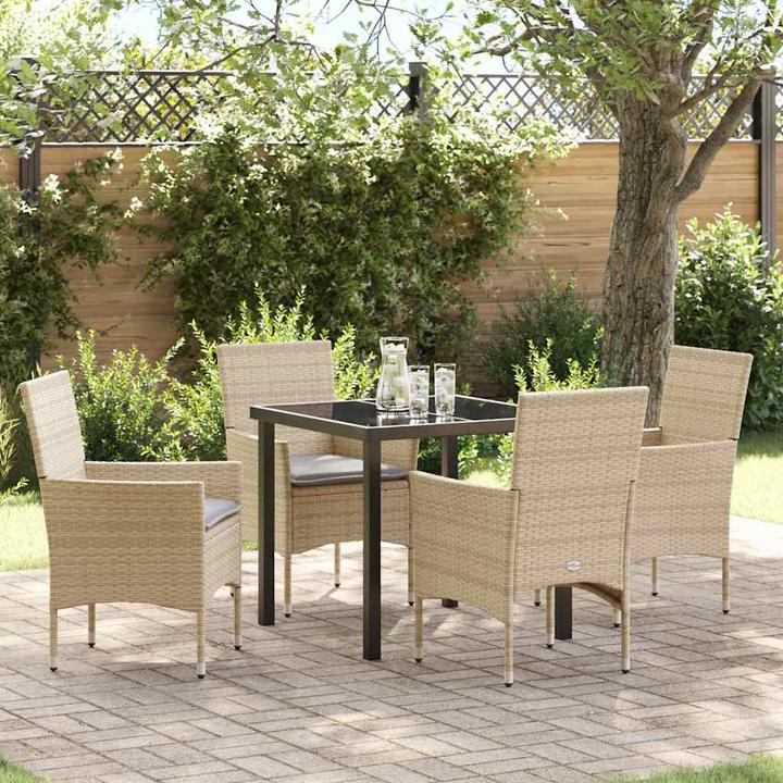 Produktbild vidaXL Garten Essgruppe (80 x 80 x 73 cm)