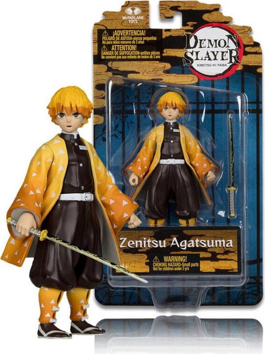 Produktbild McFarlane Demon Slayer: Kimetsu no Yaiba Actionfigur Zenitsu Agatsuma 13 cm