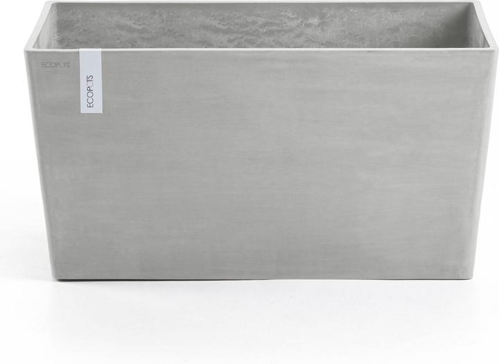 Ecopots Paris 80 Blumentopf - L 80,3 cm x B 38 cm x H 40,5 cm - Innen- und Aussenbereich (38 cm)