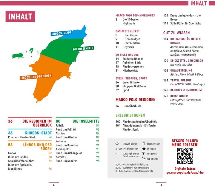 Actual product image Reiseführer Rhodos (German, Klaus Bötig, 2023)