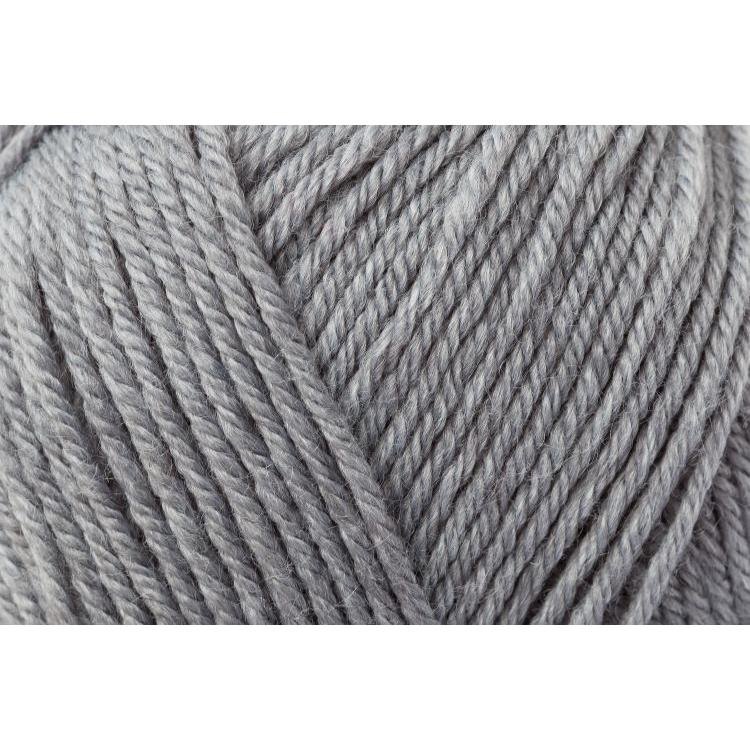 Schachenmayr ca. 125 m 00190 hellgrau meliert 50 g, Garn + Wolle, Grau