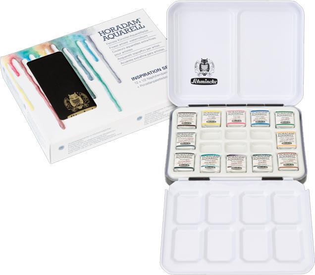 Schmincke Watercolour paint Horadam metal box Inspiration (Multicoloured)