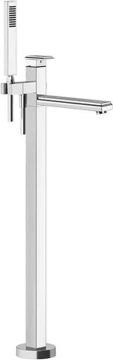 Image du produit Gessi Eleganza, kit prêt à poser, pour mitigeur de baignoire sur pied, bec de baignoire fixe, inve