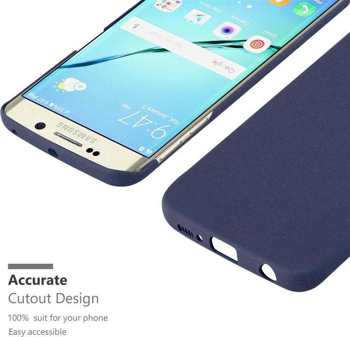 Actual product image Cadorabo Hard Cover Frosty Cover (Samsung Galaxy S6 Edge)