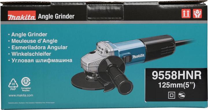 Actual product image Makita 9558HNRX1 Angle grinder 125MM 840W (125 mm)