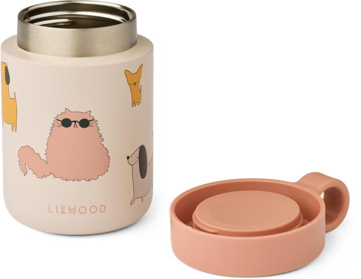 Actual product image Liewood Speisegefäss Kiani Cats and Dogs Sandy