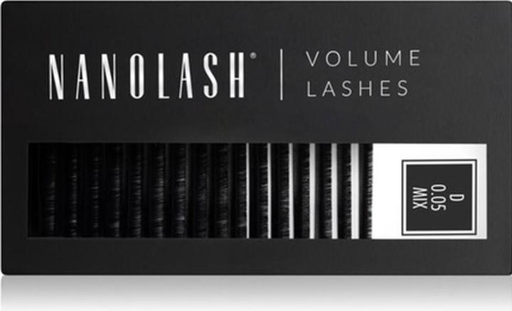 Actual product image Dtangler Volume Lashes 005 D 6-13 mm False Eyelashes (Artificial eyelashes)