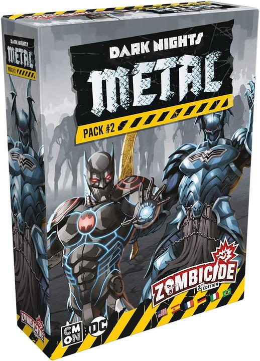 Actual product image Cmon CMND1226 - Zombicide 2nd Edition - Batman Dark Nights Metal Pack #2, age 14+ (expansion) (German)