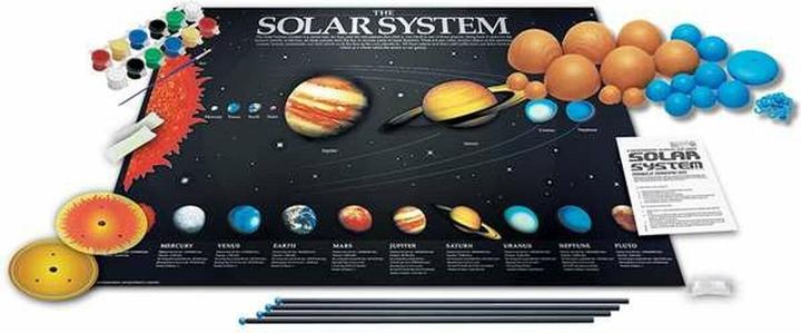 Actual product image 4M 3D Solar System Mobile Making Kit