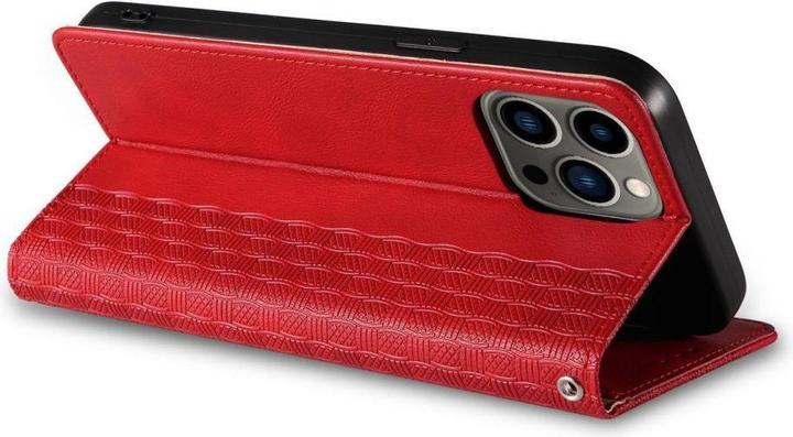 Produktbild Hurtel Magnet Strap Case für Samsung Galaxy S23+ Flip Wallet Mini Lanyard Stand rot (Samsung Galaxy S23+)
