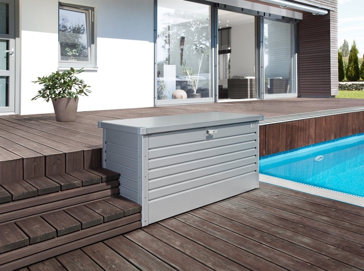 Actual product image Biohort LeisureBox 200, silver metallic