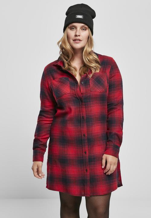Immagine prodotto Urban Classics Abito camicia a quadri da donna (S)
