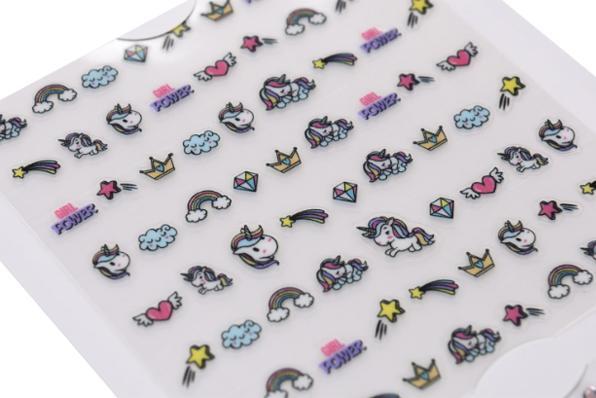 Produktbild Sombo Einhorn Nagelsticker Display