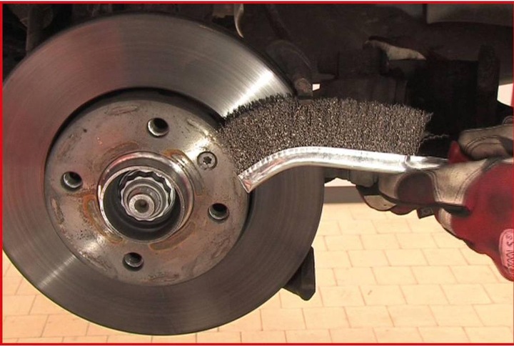 Actual product image KS Tools Edelstahldraht-Allzweck-Drahtbürste (25 cm)
