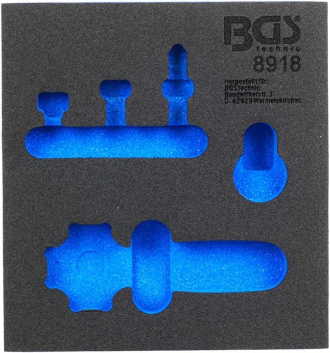 Produktbild BGS Werkstattwageneinlage 1/6: Bördelgerät SAE und DIN 4,75 mm (3/16")