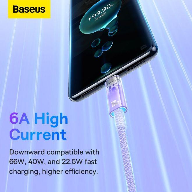 Actual product image Baseus USB A – USB C (1 m, USB 2.0, 100 W)