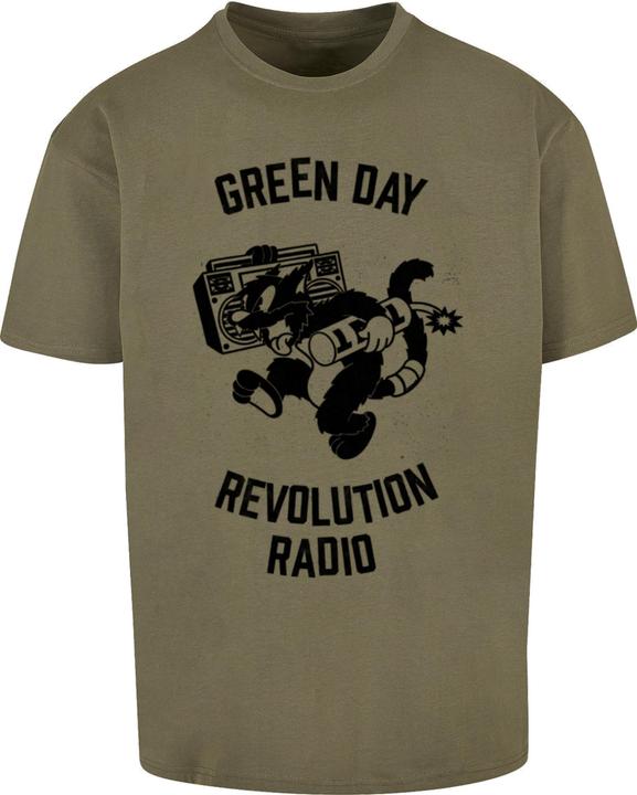 Produktbild Merchcode Green Day Revolution Radio Oversize Tee - 190655 (M)