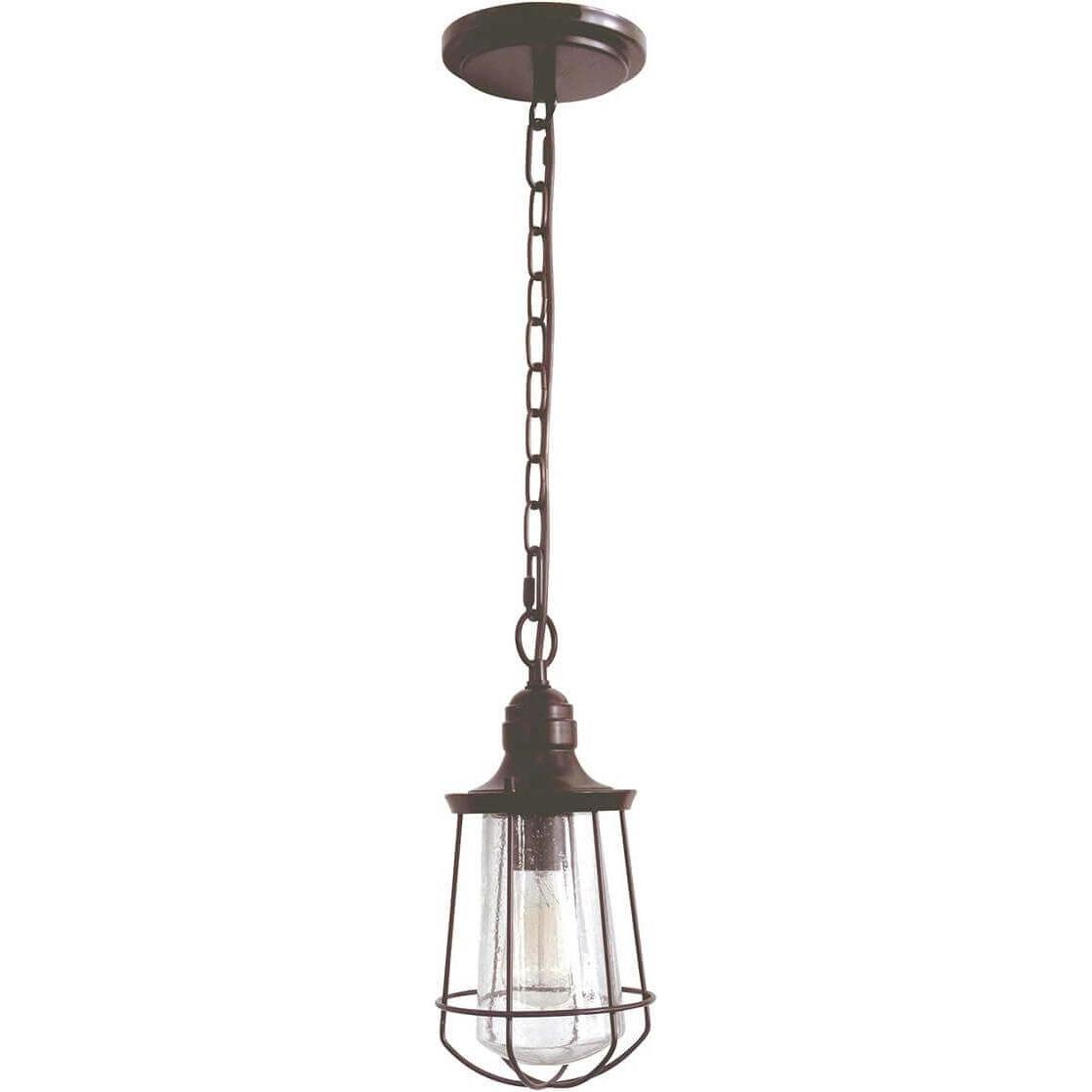 Elstead Lighting, Wandleuchte + Deckenleuchte, Marine Aussen-Hängeleuchte E27 38cm Westliche Bronze (E27)