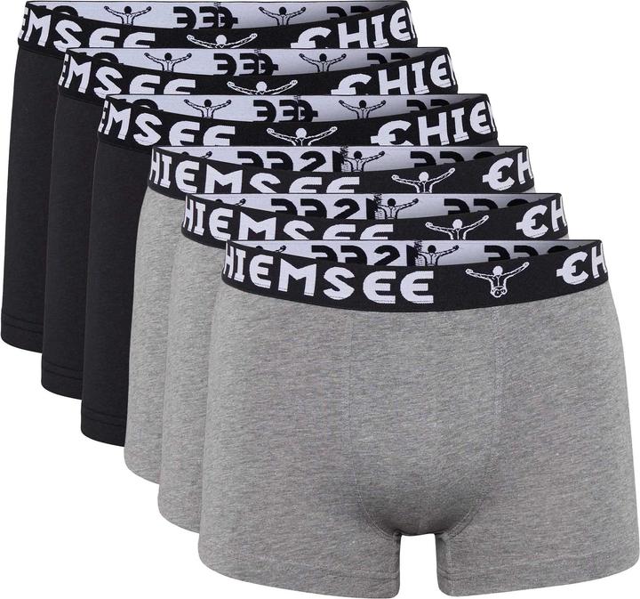 Image du produit Chiemsee Boxershort Casual Figurbetont Boxer Briefs, Regular Fit 6P (M, paquet de 6)