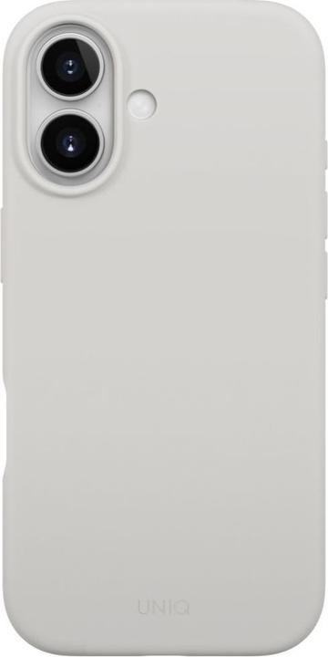 Immagine prodotto Uniq Lino Case for iPhone 17 Magclick Charging Light Gray (Apple iPhone 17)