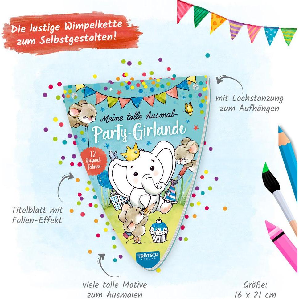 Thumbnail - Trötsch Ausmalblock Meine tolle Ausmal-