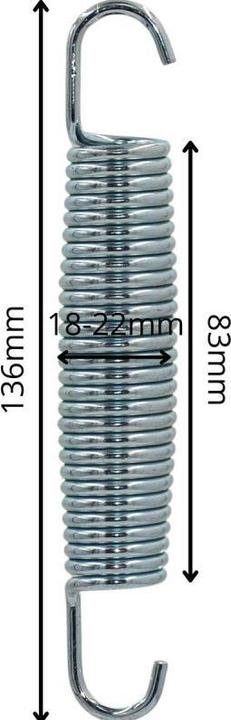Actual product image Enero Sprężyna Do Trampoliny Fi244Cm Fi305Cm Fi366Cm Fi427Cm L-140Mm