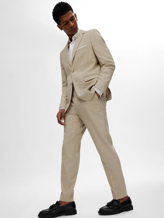 Image du produit Selected Homme Pantalon en lin mélangé (50)