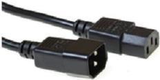 Actual product image MicroConnect Power supply extension cable (1.20 m, C13, C14)