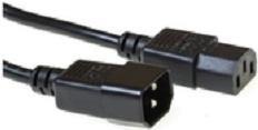 Produktbild MicroConnect Spannungsversorgungs-Verlängerungskabel (1.20 m, C13, C14)