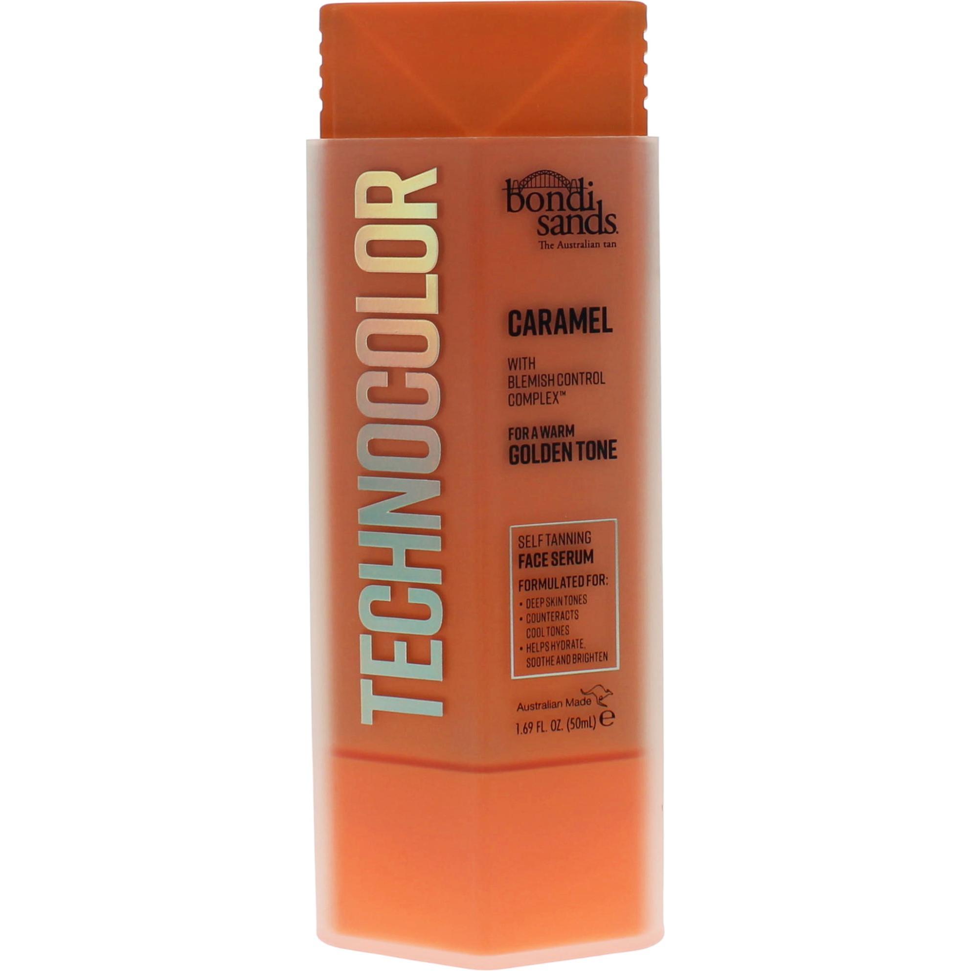 Bondi Sands Technocolor Caramel Selbstbräuner Gesichtsserum Einfache Anwendung Streifenfrei Fake Tan Enrich (Selbstbräunungsserum, 50 ml) (BS128)