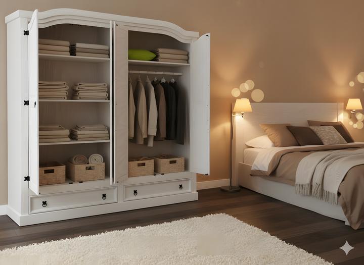 Produktbild Ebuy24 Kleiderschrank New Mexico (194 x 57 x 193 cm)