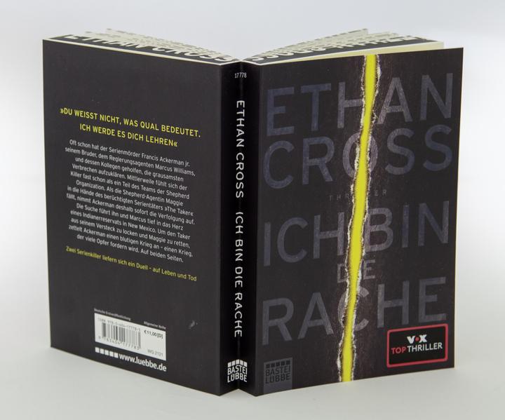 Produktbild Ich bin die Rache (Deutsch, Ethan Cross, 2019)