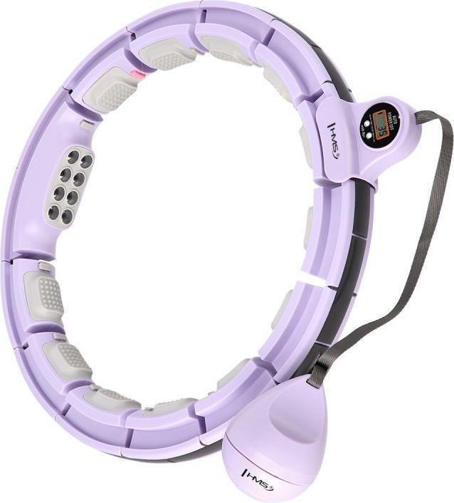 HMS Hula Hop HHM13 con magneti peso e contatore viola (40 cm, 400 g)