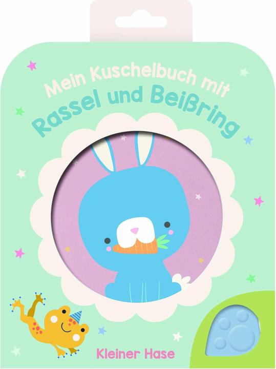 Mein Kuschelbuch mit Rassel und Beiring - Kleiner Hase (Allemand)